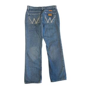 Wrangler Women's Jeans 5x30 FR Cool Vantage Flame Resistant Workwear Blue Denim